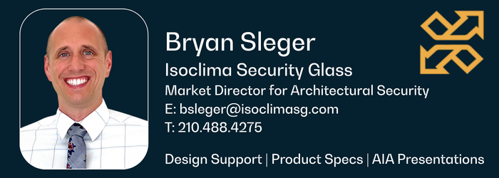 Bryan Sleger, market director for architectural security